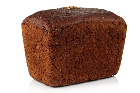 A loaf of rye bread.
