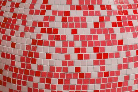mixed color mosaic tile abstractの写真素材