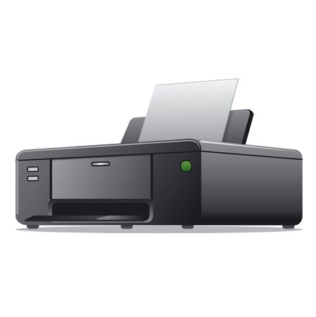 printer iconのイラスト素材