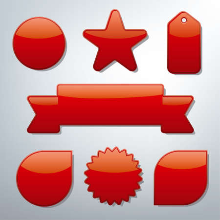 advertising bannersのイラスト素材