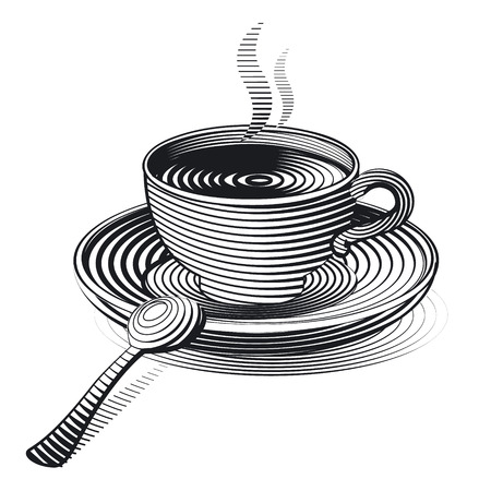 cup of coffeeのイラスト素材