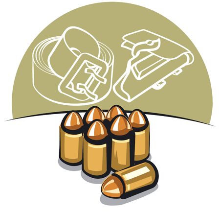 ammunitionのイラスト素材