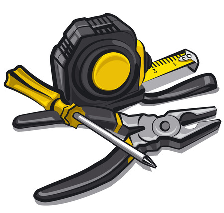 hand toolsのイラスト素材