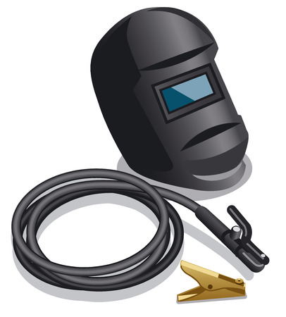 illustration of equipment for welding worksのイラスト素材