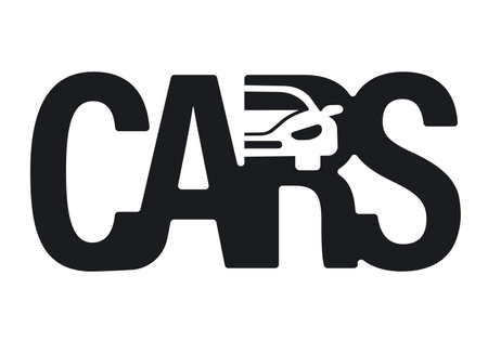 Illustration of the car logo with letteringのイラスト素材