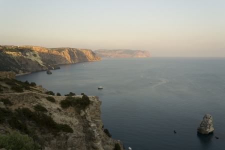 near Cape Fiolentの写真素材