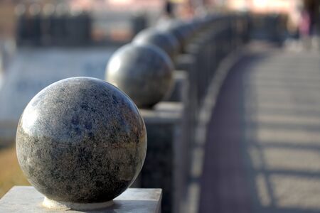 marble column the waterfront in the futureの写真素材