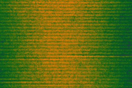 texture paper cardboard mixed orange greenの写真素材