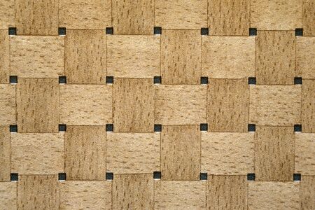 the texture of the woven patterns in light brown