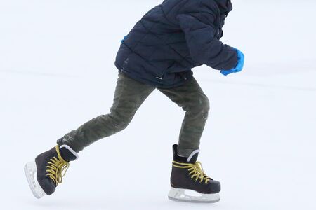 bowl skating teenager at the skating rink
