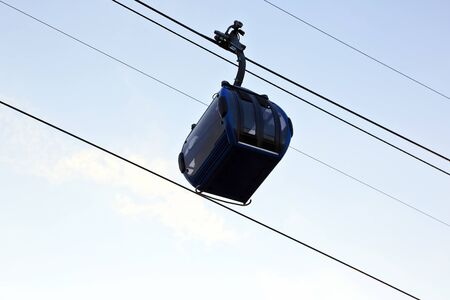 the passenger cabin cable carの写真素材