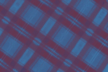 Texture cotton colored fabric in a cage. Background abstraction factory textile material close up.