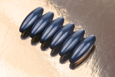set of ferrite magnets. physical properties of the material