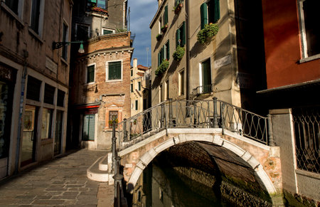 bridge to Veniceの写真素材