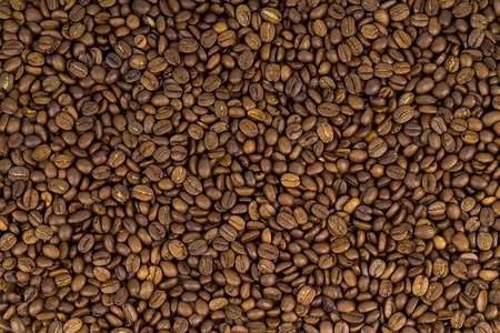black coffee beans background