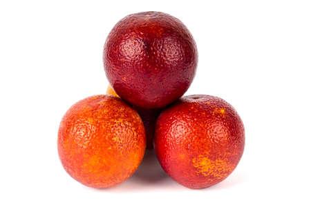 juicy fresh Sicilian orangesの写真素材