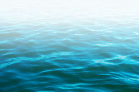 Blue sea water background textureの写真素材