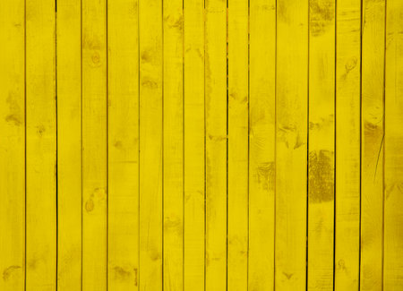 Wood yellow texture background, wood planksの写真素材