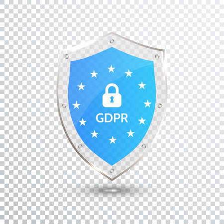 EU General Data Protection Regulation. eu gdpr vector illustration.のイラスト素材
