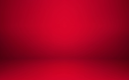 Empty red studio room interior. Clean workshop for photography or presentation. Vector illustration.のイラスト素材