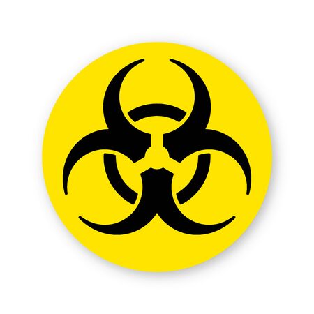 Biohazard icon.のイラスト素材