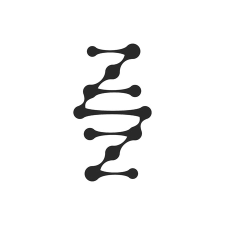 DNA vector icon illustration.のイラスト素材