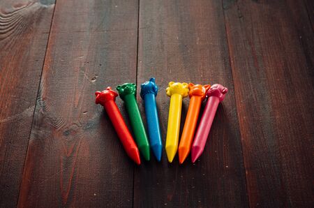 crayons ralliesの写真素材