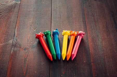 crayons ralliesの写真素材