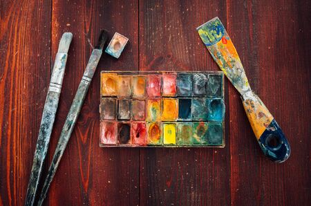 sestaw for paintingの写真素材