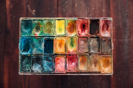 watercolorsの写真素材