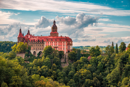 Ksiaz Castle in Walbrzychの写真素材