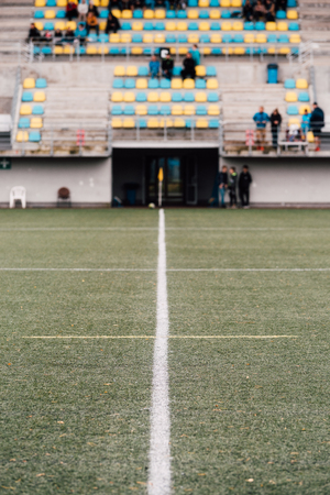 football pitchの写真素材