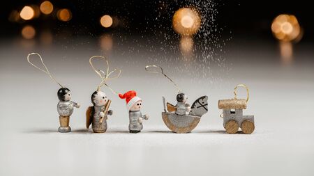 christmas figurinesの写真素材