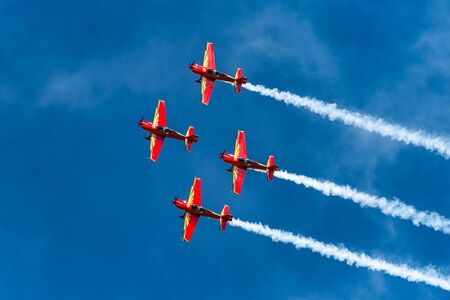 planes in the air showのeditorial素材