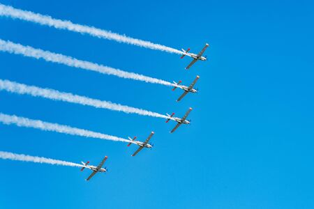 planes in the air show