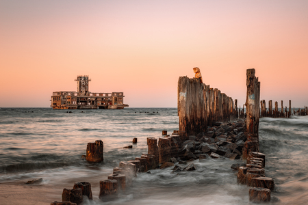 Torpedo in Gdyniaの写真素材