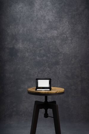 preparing a photo studio for the sessionの写真素材