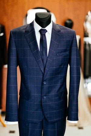 Tailor made to measure in storeの写真素材