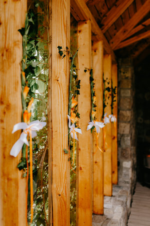 preparations for the wedding, decorationの写真素材