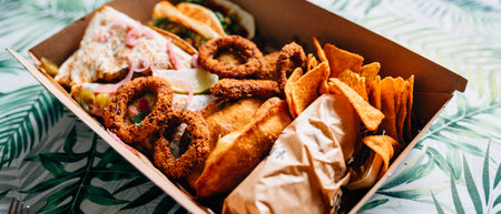 appetizing mexican street foodの写真素材