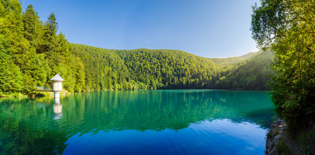 Ballon Lake in Alsaceの写真素材