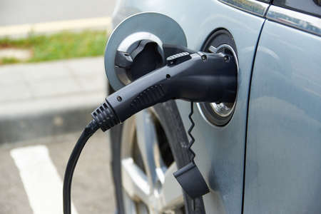 electric charging of the machine