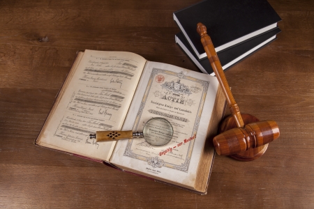 Decorative justice compositionの写真素材