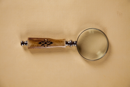 Wooden desk in a law firmの写真素材