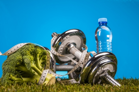 Health and fitness stuffの写真素材