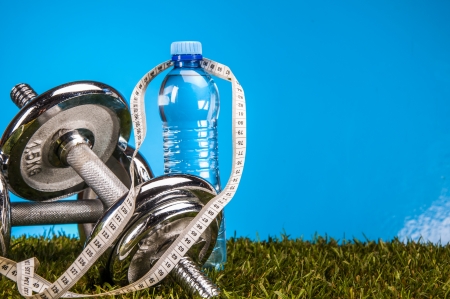 Health and fitness stuffの写真素材
