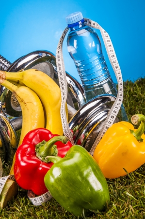 Health and fitness stuffの写真素材