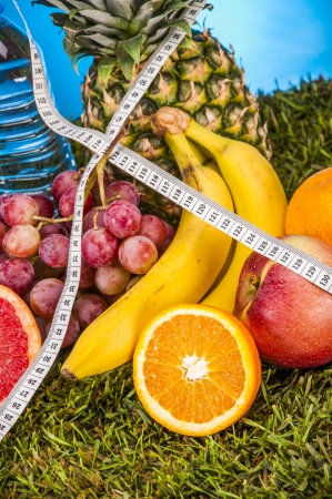 Composition of fitness, fitness stuffの写真素材