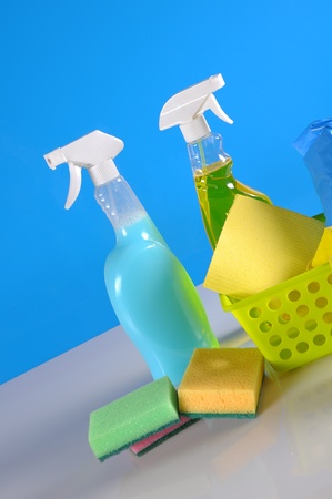 Washing, cleaning, saturated versionの写真素材