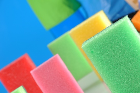 Colorful cleaning themeの写真素材